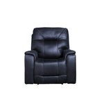 Steve Silver Furniture - LEXINGTON OCEAN BLUE POWER MEDIA RECLINER - Faux Leather - Chairs