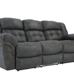 Haygen Power Sofa - Charcoal - Additional View 1