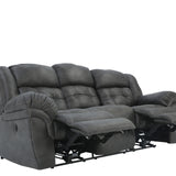 Haygen Power Sofa - Charcoal - Additional View 2