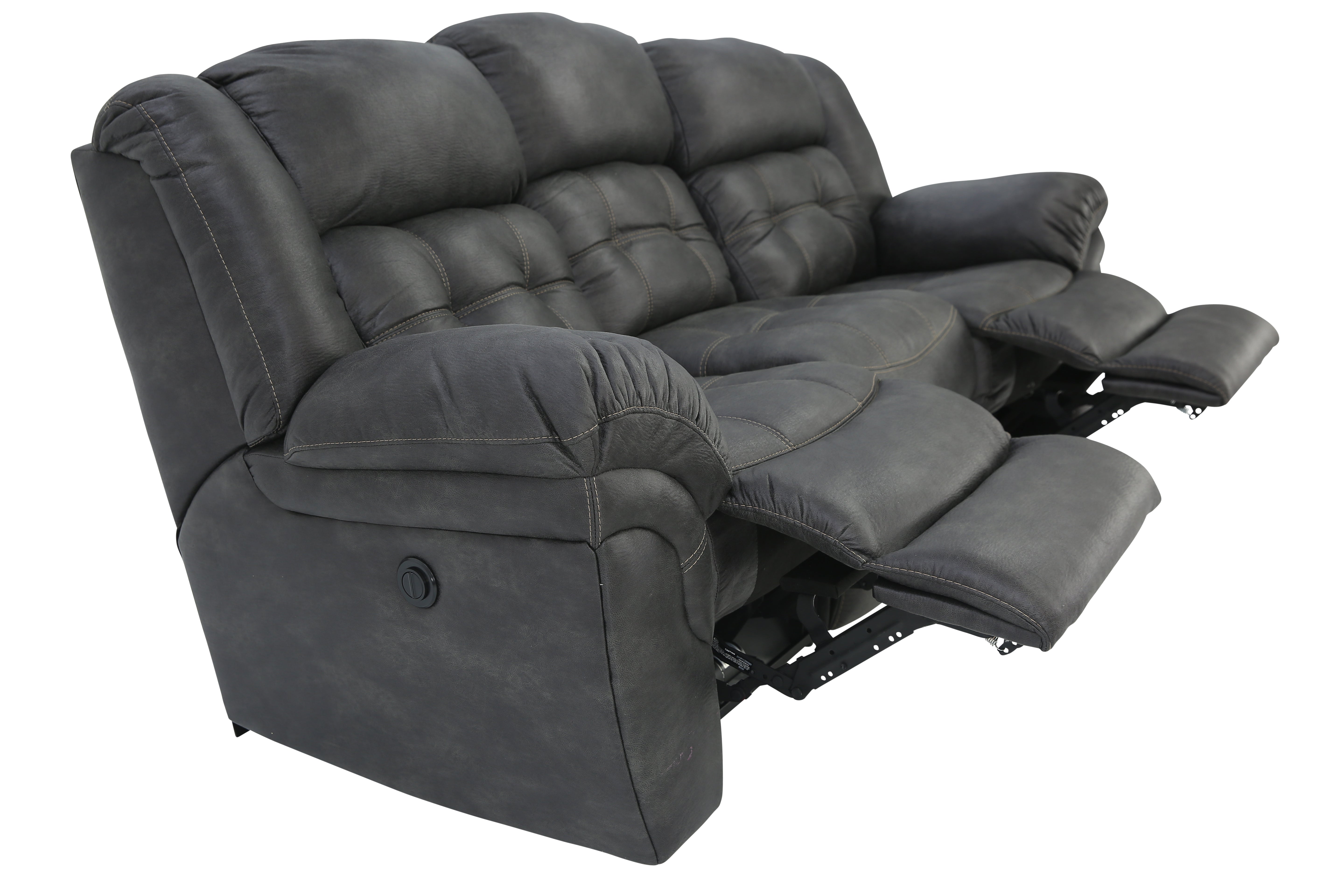Haygen Power Sofa - Charcoal - Additional View 3