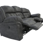 Haygen Power Sofa - Charcoal - Additional View 4