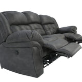Haygen Power Sofa - Charcoal - Additional View 4