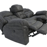 Haygen Power Sofa - Charcoal - Additional View 5