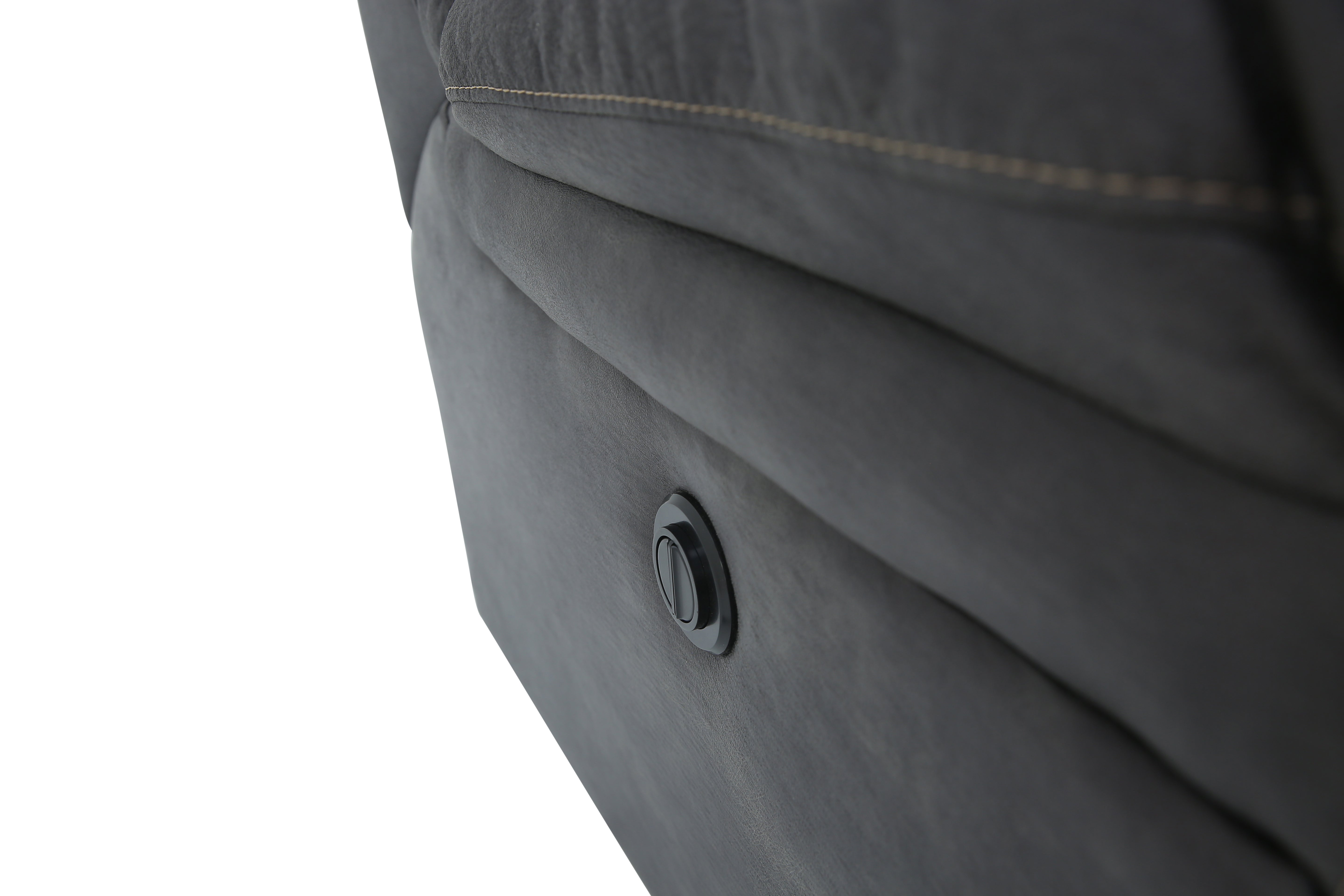 Haygen Power Sofa - Charcoal - Additional View 7