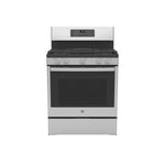 GE STAINLESS STEEL FINGERPRINT RESISTANT PROFILE SMART FREESTANDING GAS RANGE WITH AIR FRY - Pearl Silver|Black - Ranges - Additional View 17
