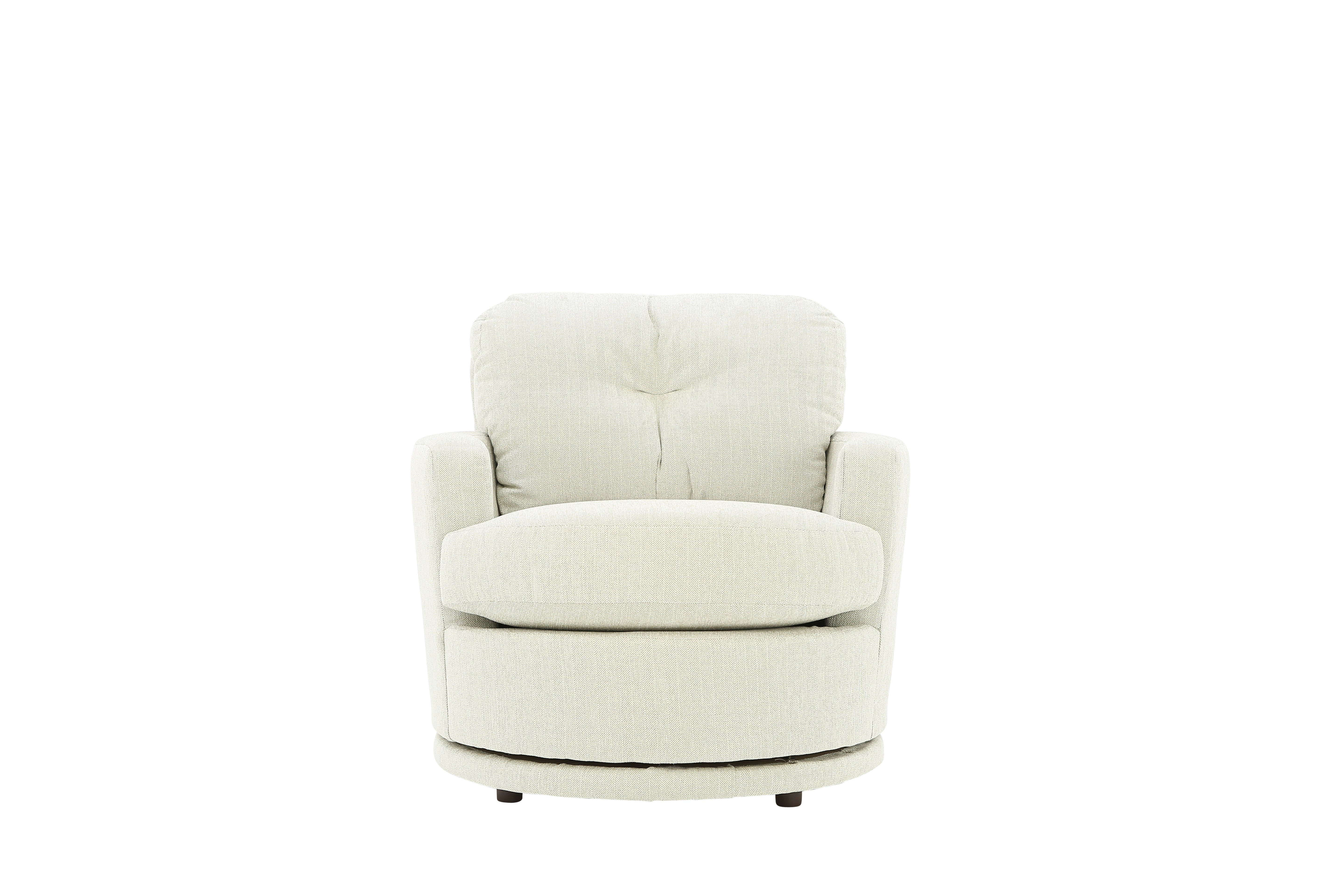 SKIPPER PLATINUM SWIVEL BARREL CHAIR