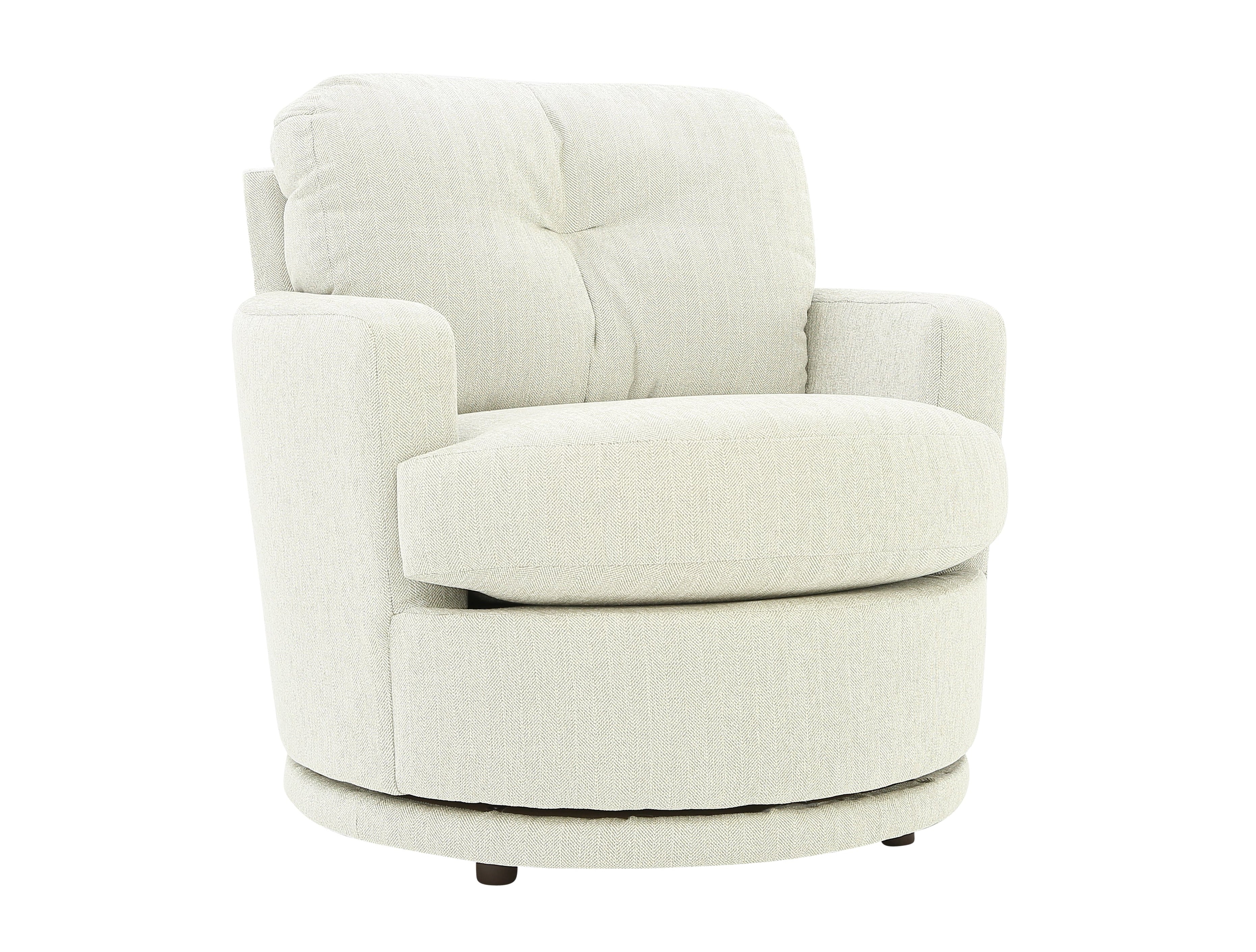 SKIPPER PLATINUM SWIVEL BARREL CHAIR - Additional View 1