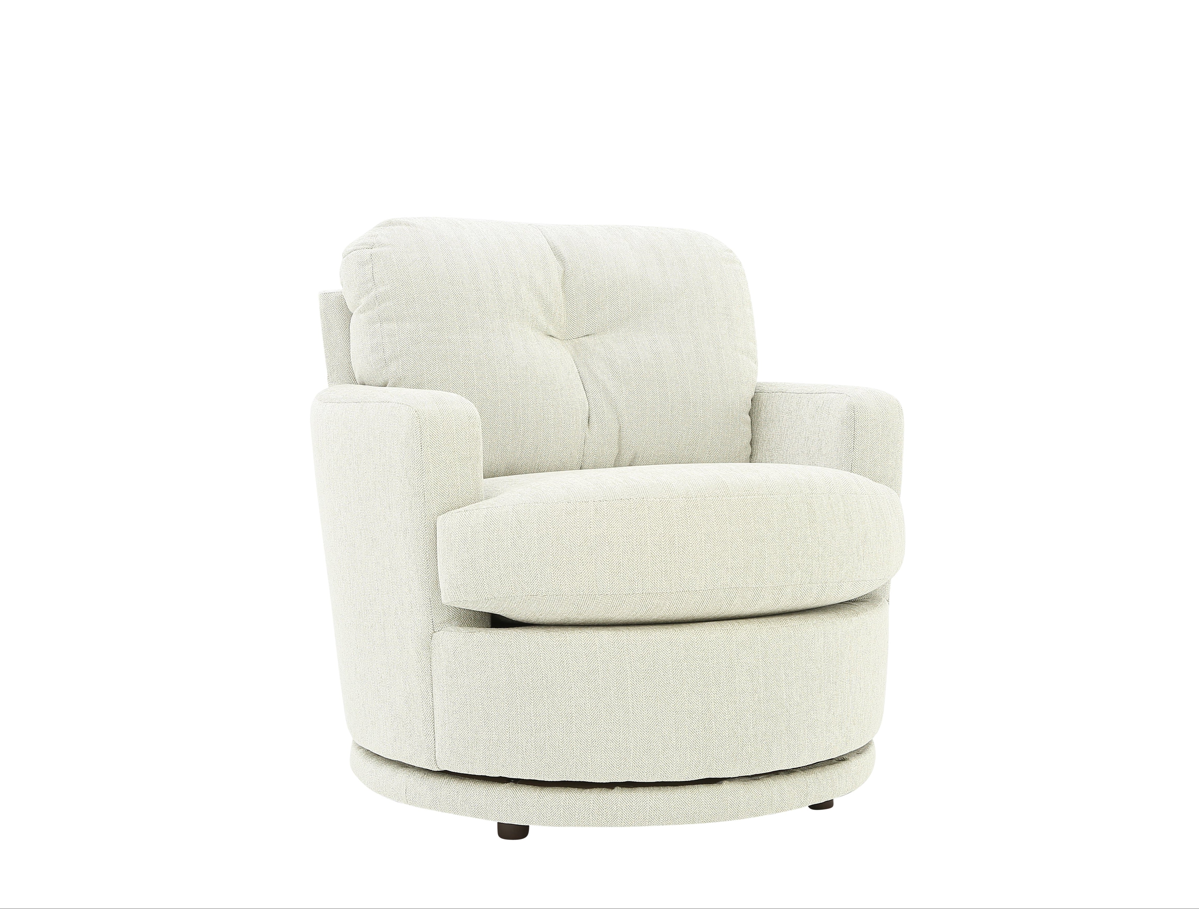 SKIPPER PLATINUM SWIVEL BARREL CHAIR - Additional View 1