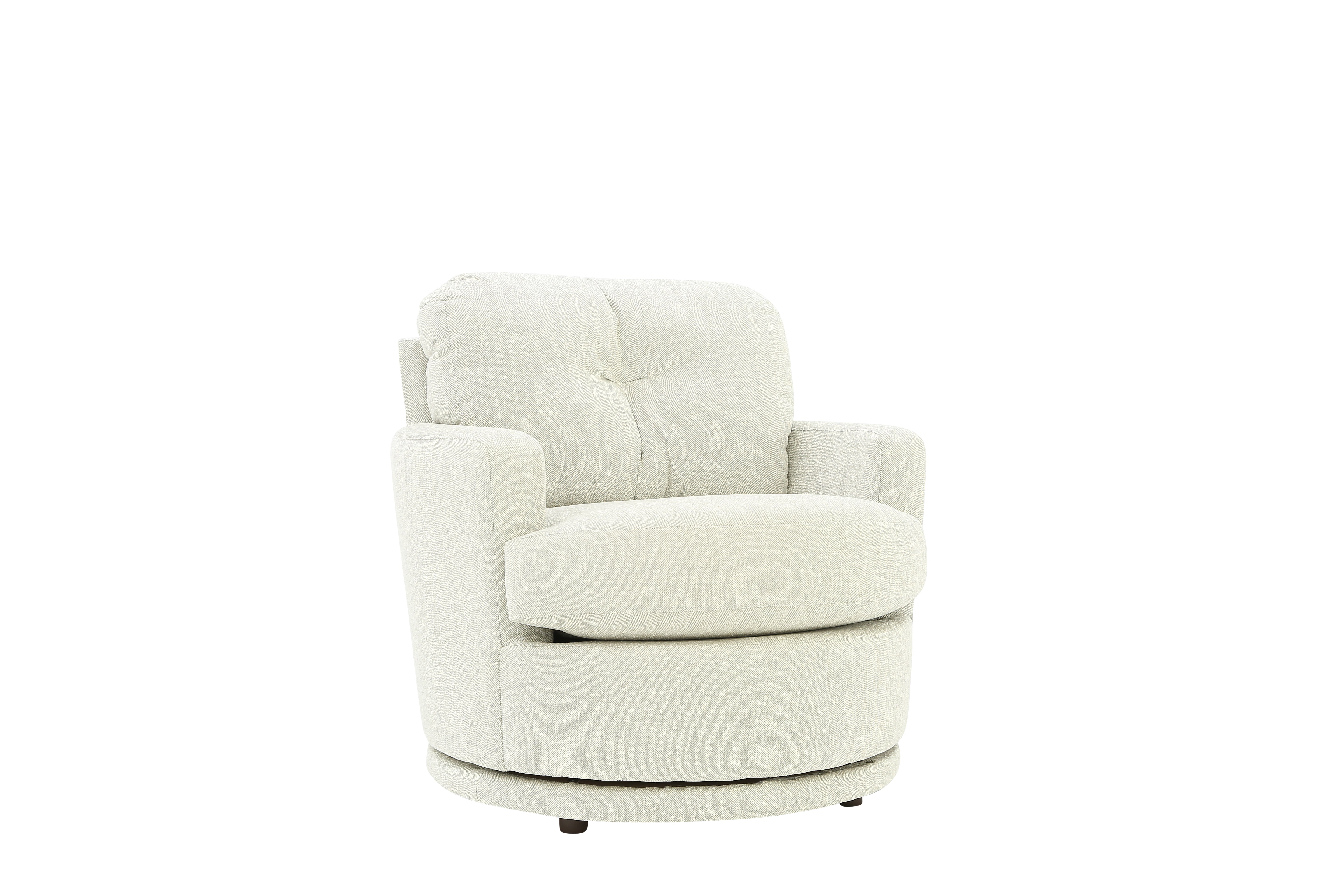 SKIPPER PLATINUM SWIVEL BARREL CHAIR - Additional View 1