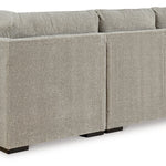 Ashley Furniture - Calnita Sisal 2 Piece Sectional - Beige Fabric - Sectionals - Additional View 2