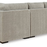 Ashley Furniture - Calnita Sisal 2 Piece Sectional - Beige Fabric - Sectionals - Additional View 2