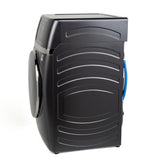 GE PROFILE 4.8CU CARBON GRAPHITE ULTRAFAST WASHER/DRYER COMBO WITH VENTLESS HEAT PUMP - Black - Washers - Additional View 28