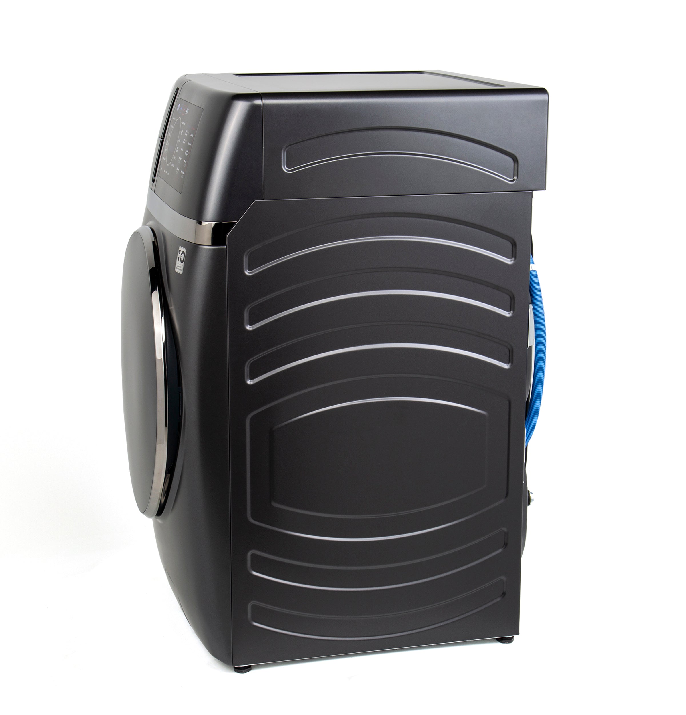 GE PROFILE 4.8CU CARBON GRAPHITE ULTRAFAST WASHER/DRYER COMBO WITH VENTLESS HEAT PUMP - Black - Washers - Additional View 28