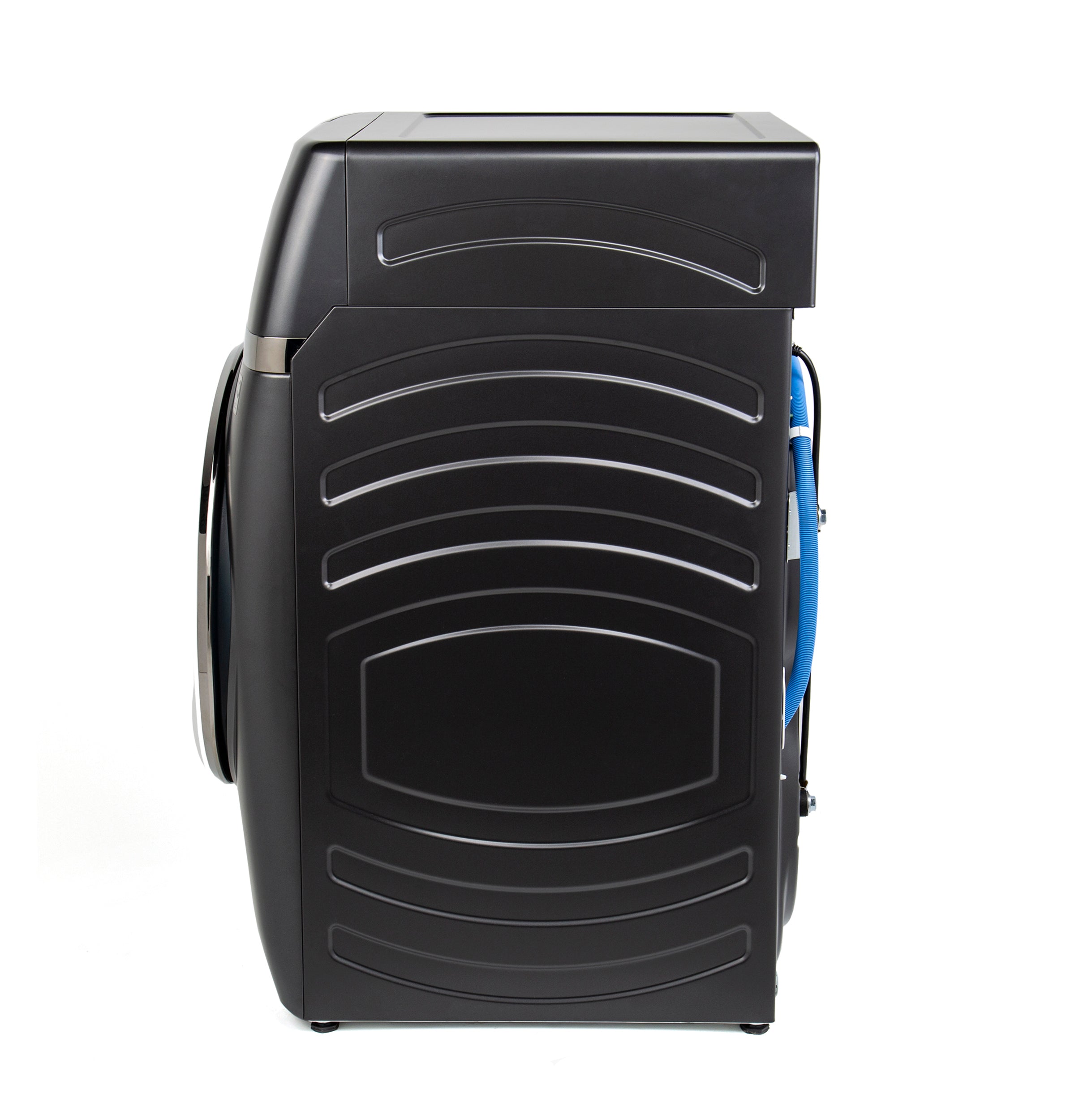 GE PROFILE 4.8CU CARBON GRAPHITE ULTRAFAST WASHER/DRYER COMBO WITH VENTLESS HEAT PUMP - Black - Washers - Additional View 29