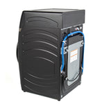 GE PROFILE 4.8CU CARBON GRAPHITE ULTRAFAST WASHER/DRYER COMBO WITH VENTLESS HEAT PUMP - Black - Washers - Additional View 31
