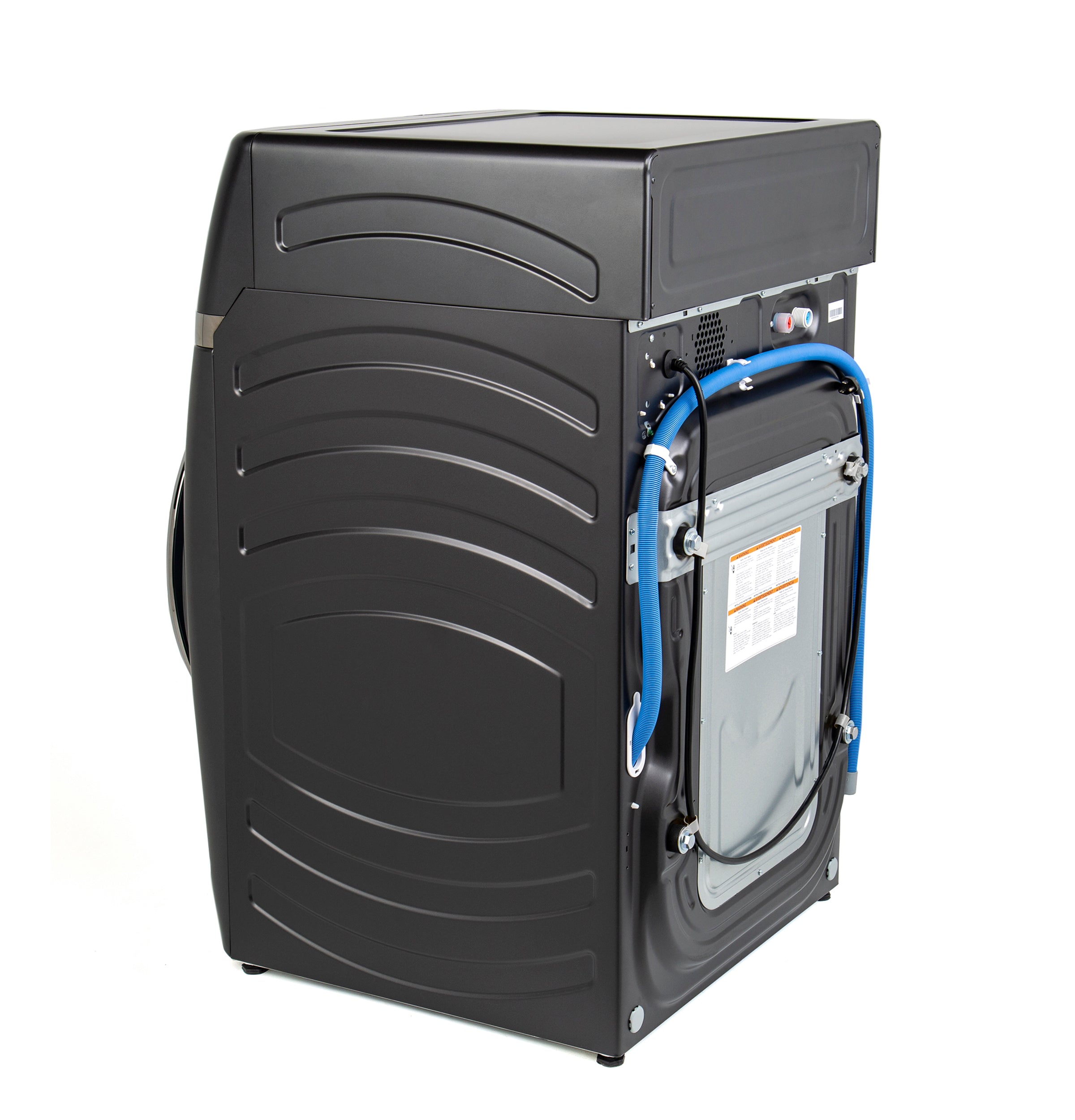 GE PROFILE 4.8CU CARBON GRAPHITE ULTRAFAST WASHER/DRYER COMBO WITH VENTLESS HEAT PUMP - Black - Washers - Additional View 31