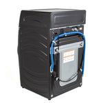 GE PROFILE 4.8CU CARBON GRAPHITE ULTRAFAST WASHER/DRYER COMBO WITH VENTLESS HEAT PUMP - Black - Washers - Additional View 32