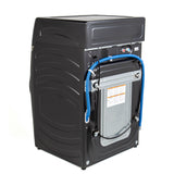GE PROFILE 4.8CU CARBON GRAPHITE ULTRAFAST WASHER/DRYER COMBO WITH VENTLESS HEAT PUMP - Black - Washers - Additional View 32