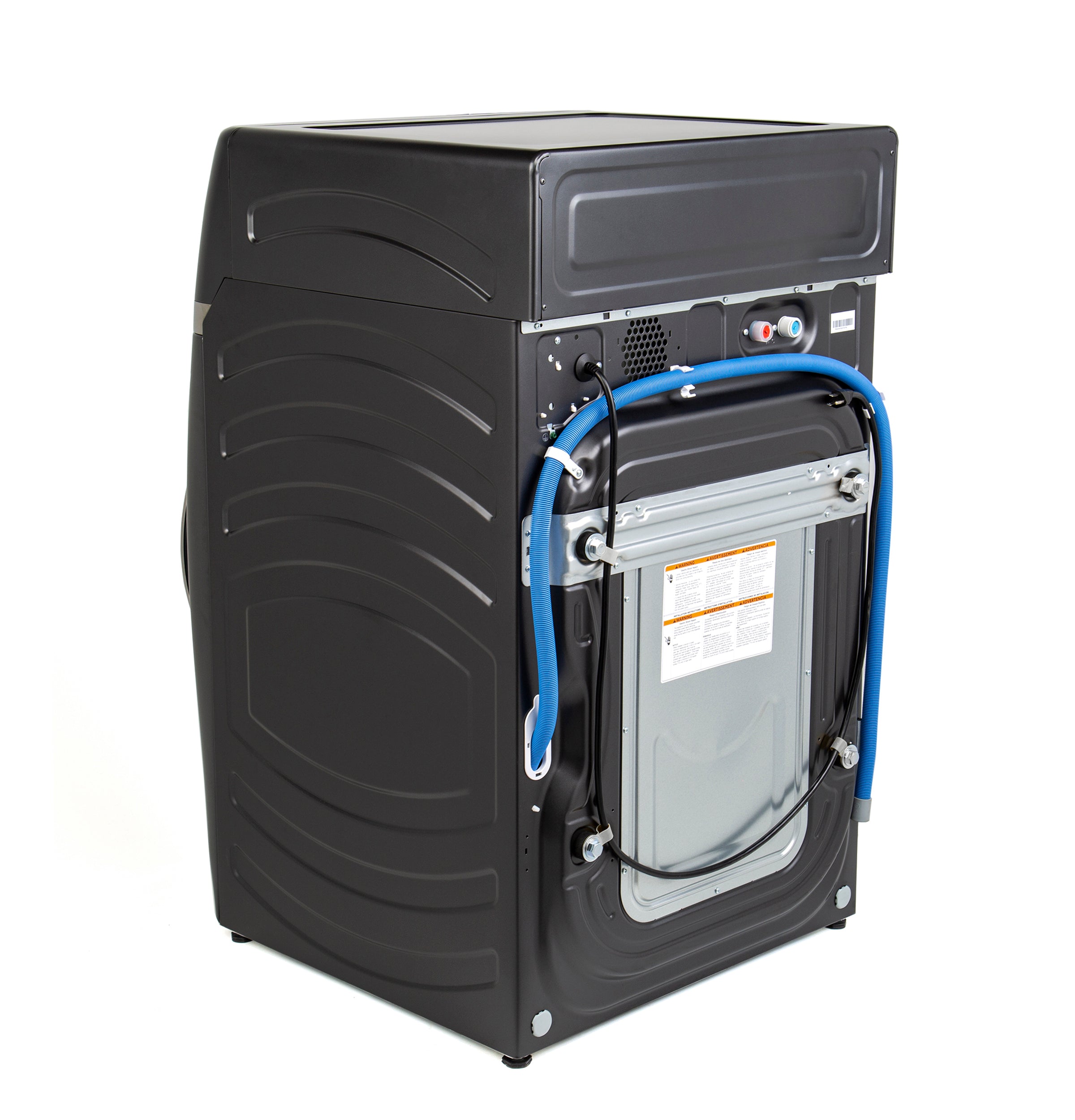 GE PROFILE 4.8CU CARBON GRAPHITE ULTRAFAST WASHER/DRYER COMBO WITH VENTLESS HEAT PUMP - Black - Washers - Additional View 32