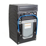 GE PROFILE 4.8CU CARBON GRAPHITE ULTRAFAST WASHER/DRYER COMBO WITH VENTLESS HEAT PUMP - Black - Washers - Additional View 33