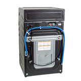 GE PROFILE 4.8CU CARBON GRAPHITE ULTRAFAST WASHER/DRYER COMBO WITH VENTLESS HEAT PUMP - Black - Washers - Additional View 34
