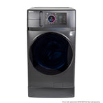GE PROFILE 4.8CU CARBON GRAPHITE ULTRAFAST WASHER/DRYER COMBO WITH VENTLESS HEAT PUMP - Black - Washers - Additional View 5