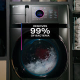 GE PROFILE 4.8CU CARBON GRAPHITE ULTRAFAST WASHER/DRYER COMBO WITH VENTLESS HEAT PUMP - Black - Washers - Additional View 11