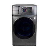 GE PROFILE 4.8CU CARBON GRAPHITE ULTRAFAST WASHER/DRYER COMBO WITH VENTLESS HEAT PUMP - Black - Washers - Additional View 23