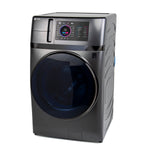 GE PROFILE 4.8CU CARBON GRAPHITE ULTRAFAST WASHER/DRYER COMBO WITH VENTLESS HEAT PUMP - Black - Washers - Additional View 24