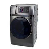 GE PROFILE 4.8CU CARBON GRAPHITE ULTRAFAST WASHER/DRYER COMBO WITH VENTLESS HEAT PUMP - Black - Washers - Additional View 24