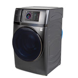 GE PROFILE 4.8CU CARBON GRAPHITE ULTRAFAST WASHER/DRYER COMBO WITH VENTLESS HEAT PUMP - Black - Washers - Additional View 25