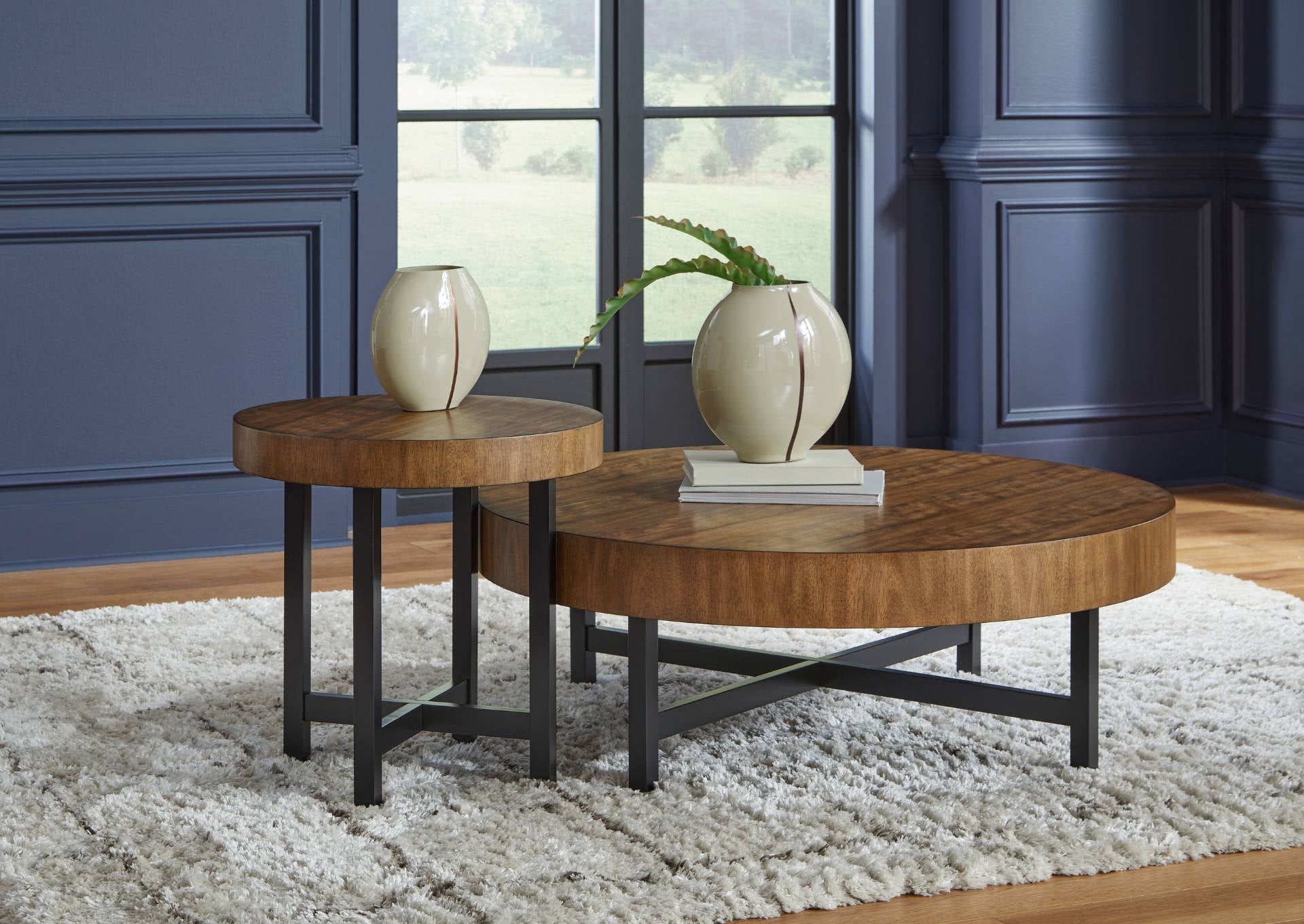 STEENLAGE 2 PIECE OCCASIONAL TABLE SET - Additional View 2