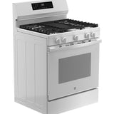 GE WHITE FREE-STANDING GAS WITH CONVECTION AND AIR FRY - Ranges - Additional View 34