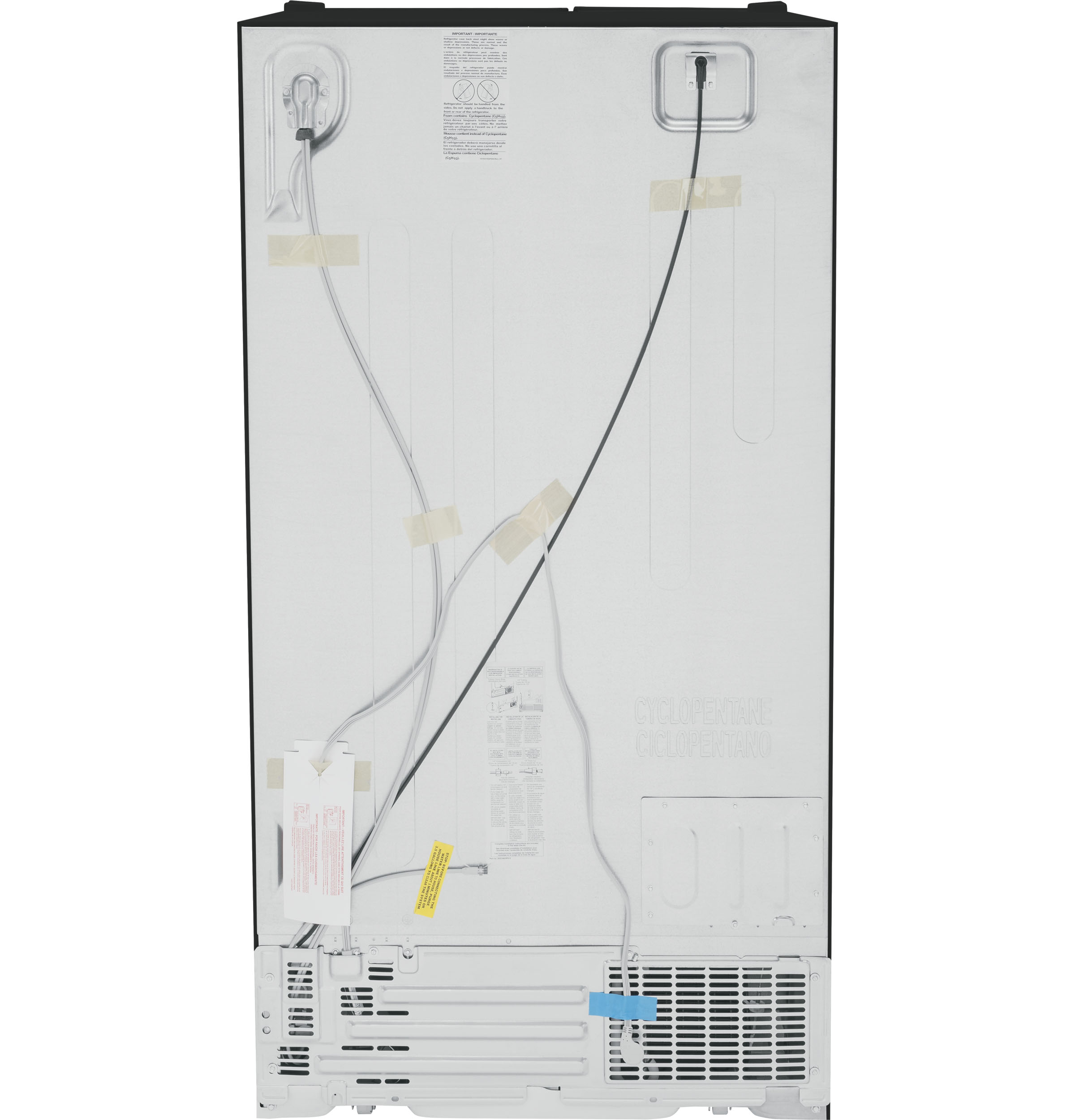 GE BLACK SIDE BY SIDE 25.3CU REFRIGERATOR - Refrigerators - Additional View 7