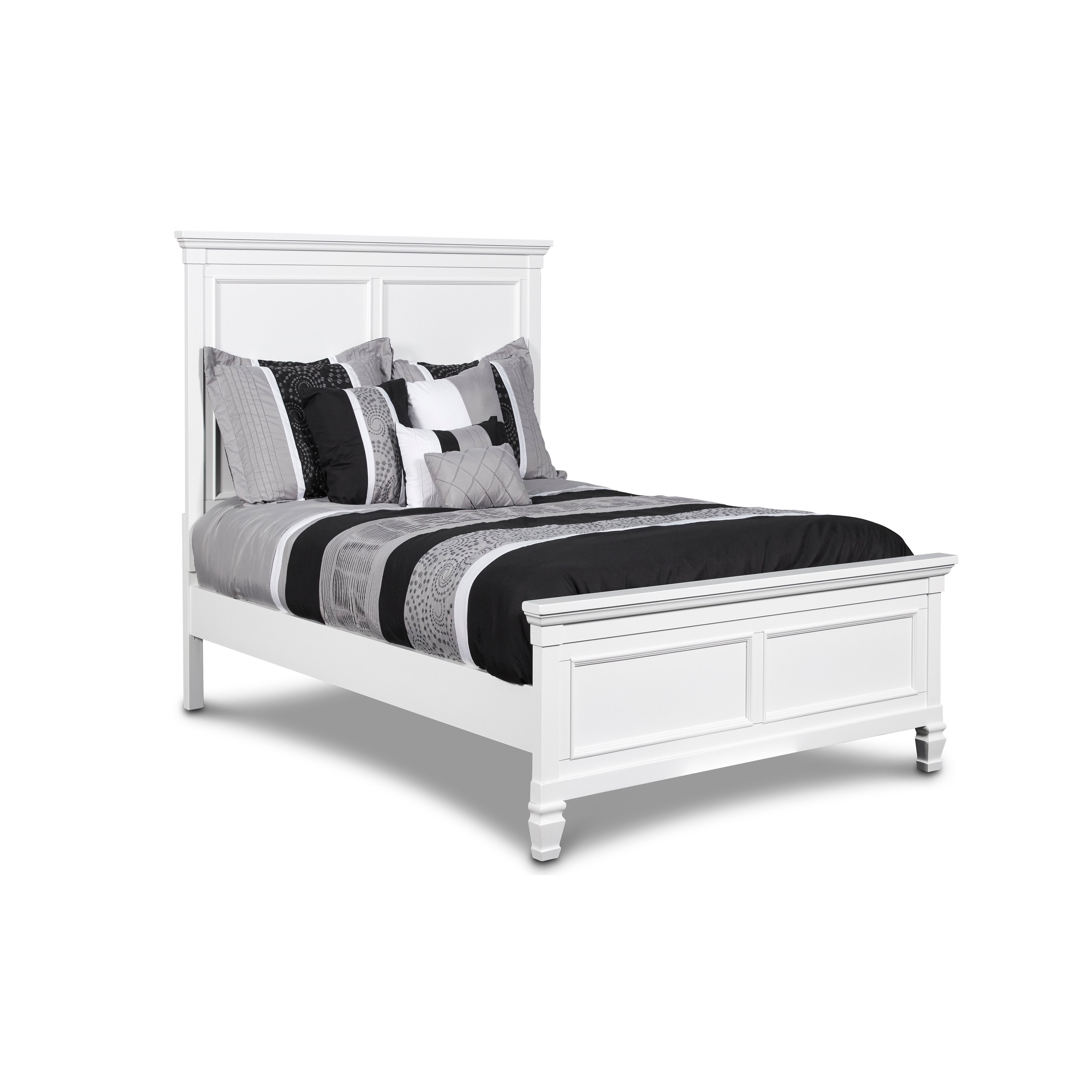 New Classic - Tamarack Twin Bed - White - Wood - Beds