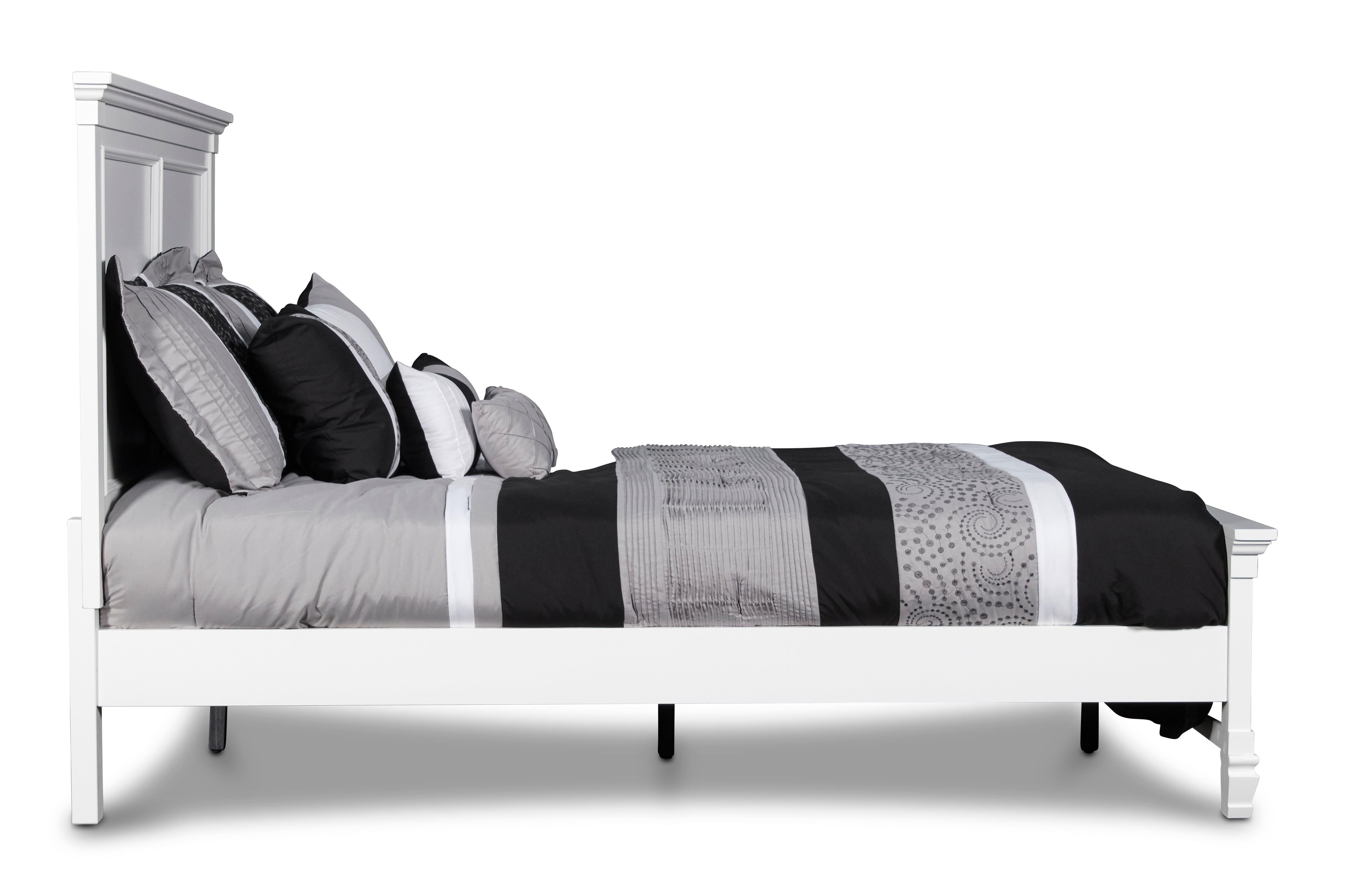 New Classic - Tamarack Twin Bed - White - Wood - Beds - Additional View 2