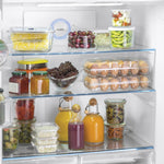 GE FINGERPRINT RESISTANT STAINLESS STEEL 16.8CU QUAD DOOR REFRIGERATOR - Pearl Silver - Refrigerators - Additional View 29