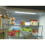 GE FINGERPRINT RESISTANT STAINLESS STEEL 16.8CU QUAD DOOR REFRIGERATOR - Pearl Silver - Refrigerators - Additional View 31