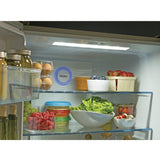 GE FINGERPRINT RESISTANT STAINLESS STEEL 16.8CU QUAD DOOR REFRIGERATOR - Pearl Silver - Refrigerators - Additional View 31