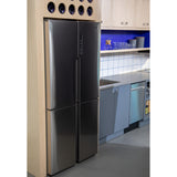 GE FINGERPRINT RESISTANT STAINLESS STEEL 16.8CU QUAD DOOR REFRIGERATOR - Pearl Silver - Refrigerators - Additional View 34