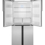 GE FINGERPRINT RESISTANT STAINLESS STEEL 16.8CU QUAD DOOR REFRIGERATOR - Pearl Silver - Refrigerators - Additional View 4