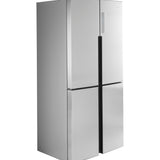 GE FINGERPRINT RESISTANT STAINLESS STEEL 16.8CU QUAD DOOR REFRIGERATOR - Pearl Silver - Refrigerators - Additional View 7