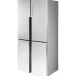 GE FINGERPRINT RESISTANT STAINLESS STEEL 16.8CU QUAD DOOR REFRIGERATOR - Pearl Silver - Refrigerators - Additional View 8