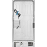 GE FINGERPRINT RESISTANT STAINLESS STEEL 16.8CU QUAD DOOR REFRIGERATOR - Pearl Silver - Refrigerators - Additional View 11