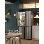 GE FINGERPRINT RESISTANT STAINLESS STEEL 16.8CU QUAD DOOR REFRIGERATOR - Pearl Silver - Refrigerators - Additional View 24
