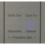 GE FINGERPRINT RESISTANT STAINLESS STEEL 16.8CU QUAD DOOR REFRIGERATOR - Pearl Silver - Refrigerators - Additional View 25