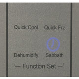 GE FINGERPRINT RESISTANT STAINLESS STEEL 16.8CU QUAD DOOR REFRIGERATOR - Pearl Silver - Refrigerators - Additional View 25
