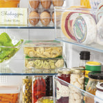 GE FINGERPRINT RESISTANT STAINLESS STEEL 16.8CU QUAD DOOR REFRIGERATOR - Pearl Silver - Refrigerators - Additional View 26