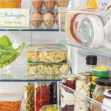 GE FINGERPRINT RESISTANT STAINLESS STEEL 16.8CU QUAD DOOR REFRIGERATOR - Pearl Silver - Refrigerators - Additional View 26