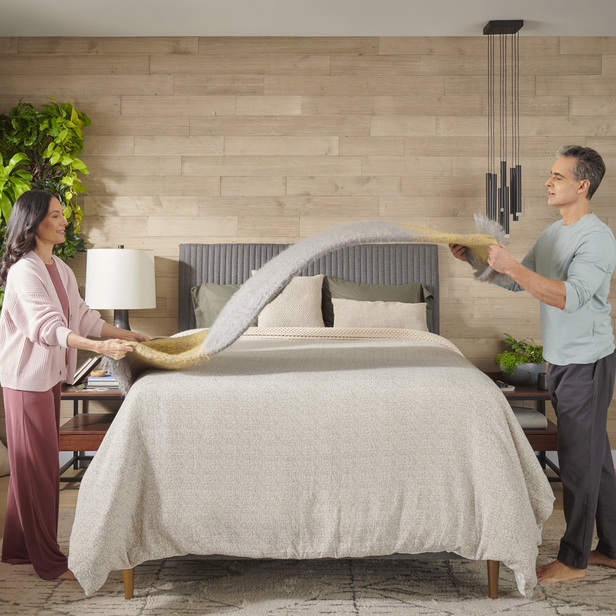 Tempur Sealy - Lux Estate Ultra Firm King Mattress - Blue Fabric - Mattresses - Additional View 5